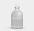 Überlube Signature Bottle – premium silicone lubricant glass bottle