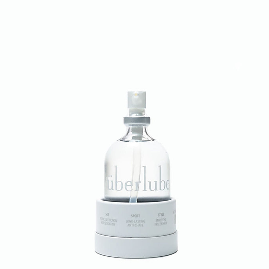 Überlube Signature Bottle standing on a light background